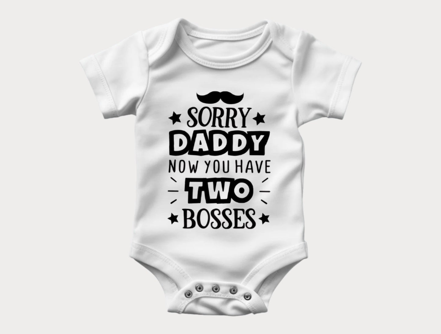Two bosses Onesie